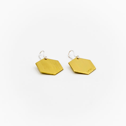 Earring Octagon small