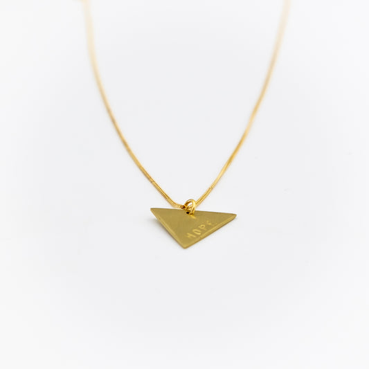 Necklace Triangle small