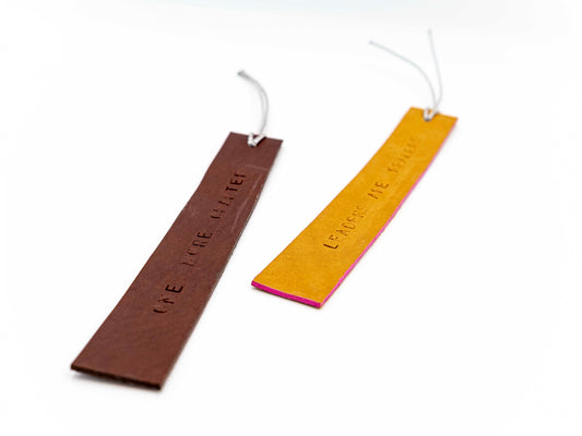Leather Bookmark